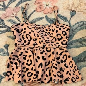 🖤🐆Cheeta Print Swim Top🐆🖤